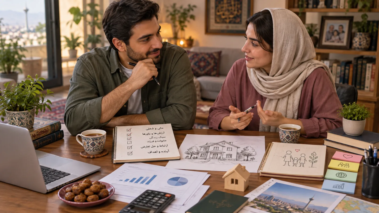 عشق و ازدواج؛ آیا دوست داشتن برای زندگی مشترک کافی است؟